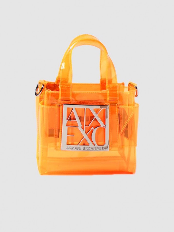 Handbag Woman Orange Armani Exchange - 9426912R712  |  Mellmak