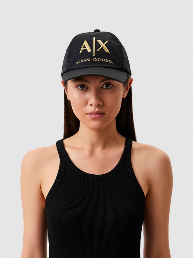 Hat Woman Black Armani Exchange - 9441572F108  | Mellmak