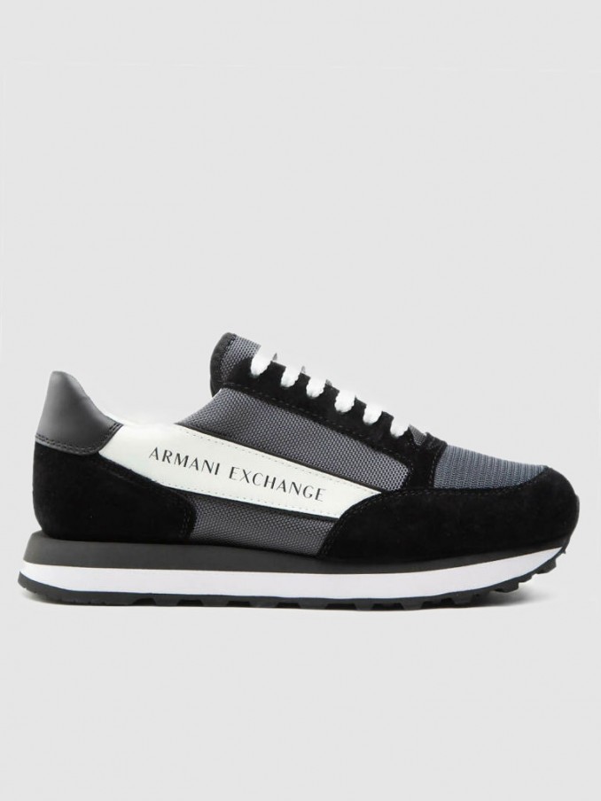 Sneakers Man Black Armani Exchange - Xux083Xv263S073  |  Mellmak