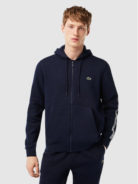 Jacket Man Navy Blue Lacoste