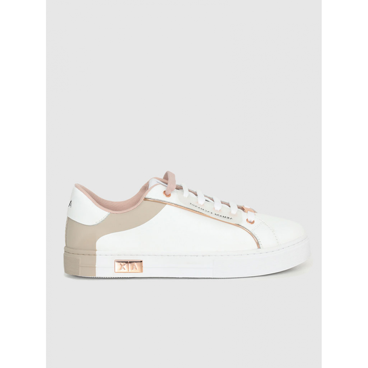 Sneakers Woman Cream Armani Exchange - Xdx080Xv416  |  Mellmak