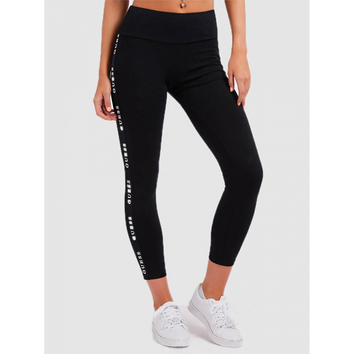 Legging Mulher Aline Guess Preto - V2YB14KABR0.2