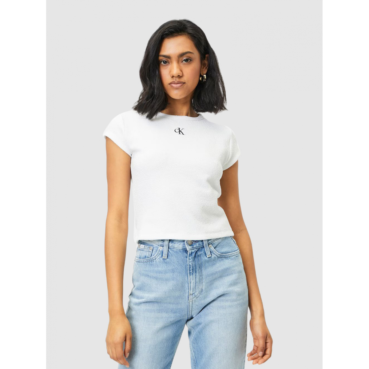 Calvin Klein Women's White T-shirts